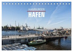 Hamburger Hafen (Tischkalender 2024 DIN A5 quer), CALVENDO Monatskalender