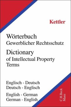 Cover Fachwörterbuch Gewerblicher Rechtsschutz und Urheberrecht