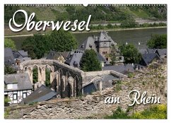 Oberwesel am Rhein (Wandkalender 2024 DIN A2 quer), CALVENDO Monatskalender - Berg, Martina