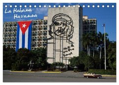 La Habana / Havanna (Tischkalender 2024 DIN A5 quer), CALVENDO Monatskalender