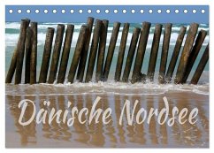 Dänische Nordsee (Tischkalender 2024 DIN A5 quer), CALVENDO Monatskalender