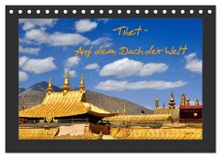 Tibet - Auf dem Dach der Welt (Tischkalender 2024 DIN A5 quer), CALVENDO Monatskalender