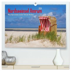 Nordseeinsel Amrum (hochwertiger Premium Wandkalender 2024 DIN A2 quer), Kunstdruck in Hochglanz