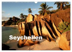 Seychellen (Wandkalender 2024 DIN A3 quer), CALVENDO Monatskalender - Schickert, Peter