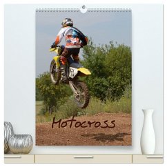 Motocross Terminplaner (hochwertiger Premium Wandkalender 2024 DIN A2 hoch), Kunstdruck in Hochglanz - Dietrich, Jochen