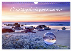 Glaskugel-Impressionen (Wandkalender 2024 DIN A4 quer), CALVENDO Monatskalender