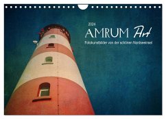 AMRUM Art (Wandkalender 2024 DIN A4 quer), CALVENDO Monatskalender