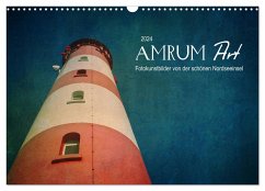 AMRUM Art (Wandkalender 2024 DIN A3 quer), CALVENDO Monatskalender