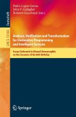Analysis, Verification and Transformation for Declarative Programming and Intelligent Systems (eBook, PDF)