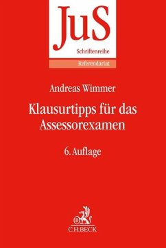 Klausurtipps für das Assessorexamen - Wimmer, Andreas