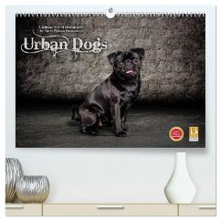 Urban Dogs - Hundekalender der anderen Art (hochwertiger Premium Wandkalender 2024 DIN A2 quer), Kunstdruck in Hochglanz - Pinkoss Photostorys, Oliver