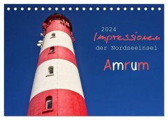 Impressionen der Nordseeinsel Amrum (Tischkalender 2024 DIN A5 quer), CALVENDO Monatskalender