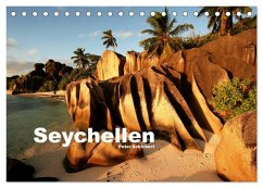 Seychellen (Tischkalender 2024 DIN A5 quer), CALVENDO Monatskalender - Schickert, Peter
