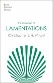 The Message of Lamentations (eBook, ePUB)