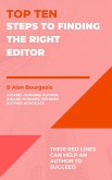 Top Ten Steps to Finding the Right Editor (Top Ten Series) (eBook, ePUB)