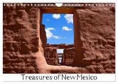 Treasures of New Mexico (Wandkalender 2024 DIN A4 quer), CALVENDO Monatskalender