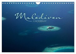 Malediven - Das Paradies im Indischen Ozean I (Wandkalender 2024 DIN A4 quer), CALVENDO Monatskalender