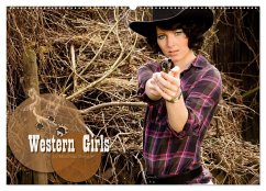 Western Girls (Wandkalender 2024 DIN A2 quer), CALVENDO Monatskalender