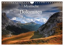 Mystische Dolomiten (Wandkalender 2024 DIN A4 quer), CALVENDO Monatskalender - Vahle, Kordula