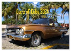 Cars of Cuba 2024 (Wandkalender 2024 DIN A4 quer), CALVENDO Monatskalender