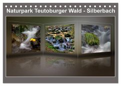 Naturpark Teutoburger Wald - Silberbach (Tischkalender 2024 DIN A5 quer), CALVENDO Monatskalender - Hobscheidt, Ernst