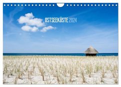 Ostseeküste 2024 (Wandkalender 2024 DIN A4 quer), CALVENDO Monatskalender