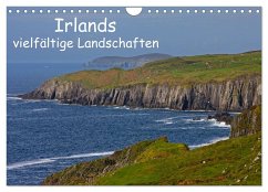 Irlands vielfältige Landschaften (Wandkalender 2024 DIN A4 quer), CALVENDO Monatskalender - Uppena, Leon