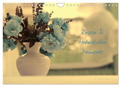 Rosen und Mohnblüten Momente Schweizer Edition (Wandkalender 2024 DIN A4 quer), CALVENDO Monatskalender