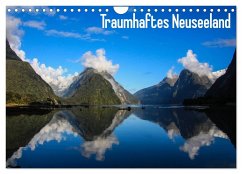 Traumhaftes Neuseeland (Wandkalender 2024 DIN A4 quer), CALVENDO Monatskalender