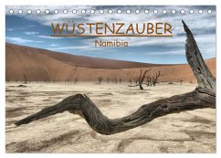 Wüstenzauber Namibia (Tischkalender 2024 DIN A5 quer), CALVENDO Monatskalender - Hartmann, Carina