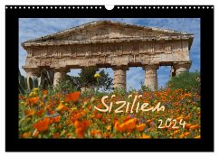 Sizilien (Wandkalender 2024 DIN A3 quer), CALVENDO Monatskalender - Flori0