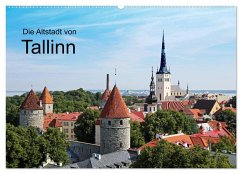 Die Altstadt von Tallinn (Wandkalender 2024 DIN A2 quer), CALVENDO Monatskalender - Eppele, Klaus