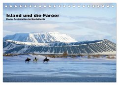 Island und die Färöer (Tischkalender 2024 DIN A5 quer), CALVENDO Monatskalender - Pantke, Reinhard