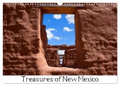 Treasures of New Mexico (Wandkalender 2024 DIN A3 quer), CALVENDO Monatskalender