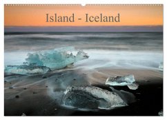 Island - Iceland (Wandkalender 2024 DIN A2 quer), CALVENDO Monatskalender