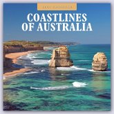 Coastlines of Australia 2024 Square Wall Calendar