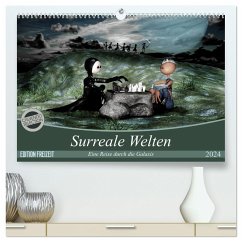 Surreale Welten (hochwertiger Premium Wandkalender 2024 DIN A2 quer), Kunstdruck in Hochglanz - Buch, Norbert