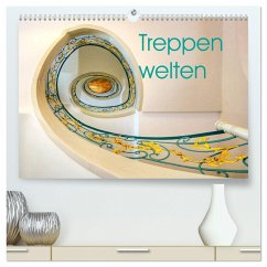 Treppenwelten (hochwertiger Premium Wandkalender 2024 DIN A2 quer), Kunstdruck in Hochglanz