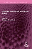 National Resources and Urban Policy (eBook, PDF)