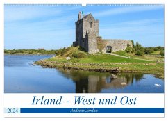 Irland - West und Ost (Wandkalender 2024 DIN A2 quer), CALVENDO Monatskalender