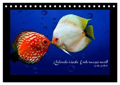 Kalendarische Unterwasserwelt (Tischkalender 2024 DIN A5 quer), CALVENDO Monatskalender