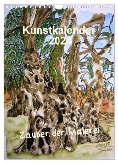 Kunstkalender 2024 - Zauber der Malerei (Wandkalender 2024 DIN A4 hoch), CALVENDO Monatskalender - Kröll, Ulrike