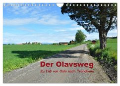 Der Olavsweg (Wandkalender 2024 DIN A4 quer), CALVENDO Monatskalender - Lange, Wolfgang