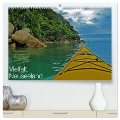 Vielfalt Neuseeland (hochwertiger Premium Wandkalender 2024 DIN A2 quer), Kunstdruck in Hochglanz