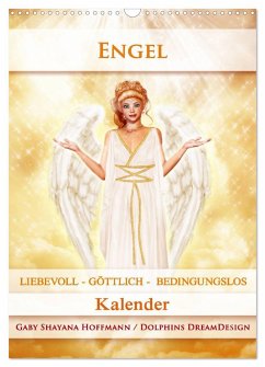 Engel - Kalender (Wandkalender 2024 DIN A3 hoch), CALVENDO Monatskalender - Shayana Hoffmann, Gaby