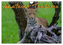 Abenteuer Tansania, Afrika (Wandkalender 2024 DIN A4 quer), CALVENDO Monatskalender