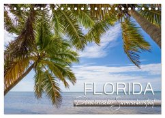 FLORIDA Paradiesischer Sonnenscheinstaat (Tischkalender 2024 DIN A5 quer), CALVENDO Monatskalender