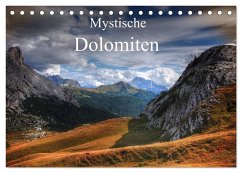 Mystische Dolomiten (Tischkalender 2024 DIN A5 quer), CALVENDO Monatskalender
