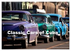 Classic Cars of Cuba (Wandkalender 2024 DIN A2 quer), CALVENDO Monatskalender