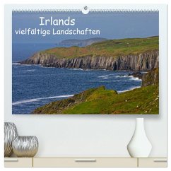 Irlands vielfältige Landschaften (hochwertiger Premium Wandkalender 2024 DIN A2 quer), Kunstdruck in Hochglanz - Uppena, Leon